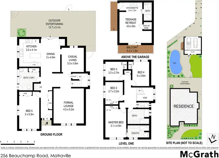 Floorplan of Homely house listing, 256 Beauchamp Road, Matraville NSW 2036