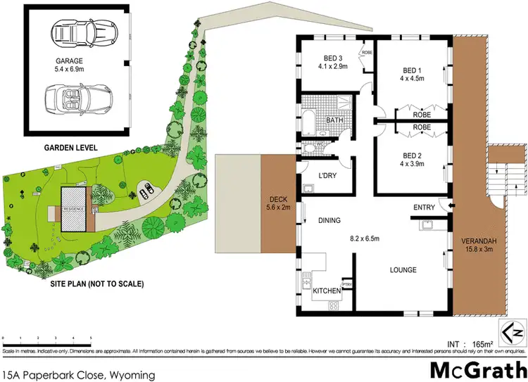 Floorplan of Homely house listing, 15A Paperbark Close, Wyoming NSW 2250
