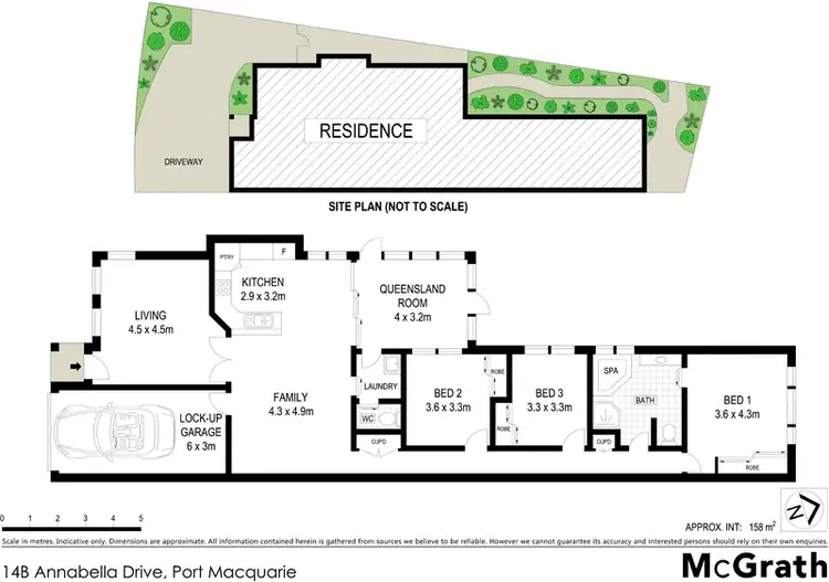 Floorplan of Homely house listing, 14B Annabella Drive, Port Macquarie NSW 2444