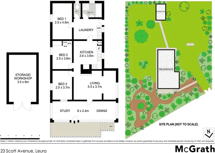 Floorplan of Homely house listing, 23 Scott Avenue, Leura NSW 2780