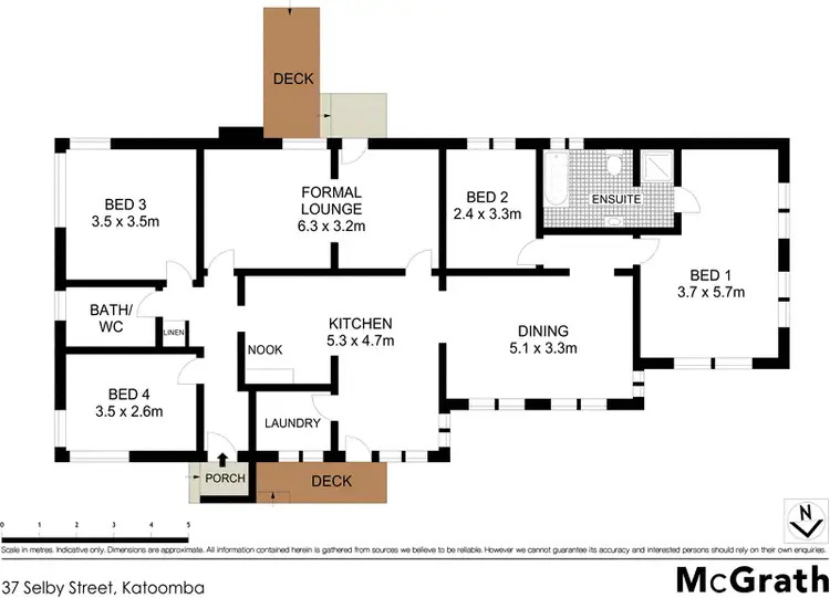 Floorplan of Homely house listing, 37 Selby Street, Katoomba NSW 2780