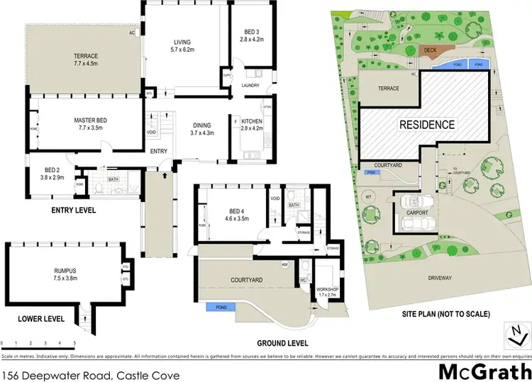 Floorplan of Homely house listing, 156 Deepwater Road, Castle Cove NSW 2069