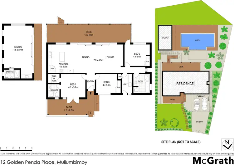 Floorplan of Homely house listing, 12 Golden Penda Place, Mullumbimby NSW 2482