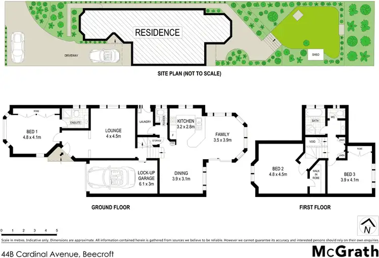 Floorplan of Homely house listing, 44B Cardinal Avenue, Beecroft NSW 2119
