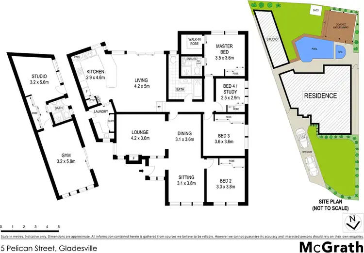 Floorplan of Homely house listing, 5 Pelican Street, Gladesville NSW 2111