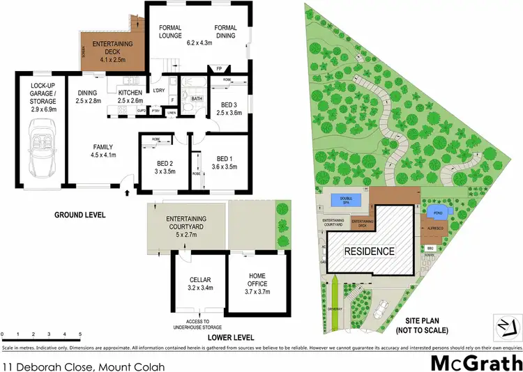 Floorplan of Homely house listing, 11 Deborah Close, Mount Colah NSW 2079