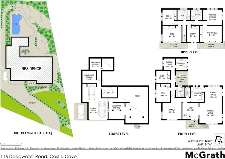 Floorplan of Homely house listing, 116 Deepwater Road, Castle Cove NSW 2069