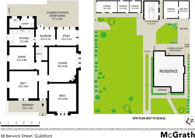 Floorplan of Homely house listing, 58 Berwick Street, Guildford NSW 2161