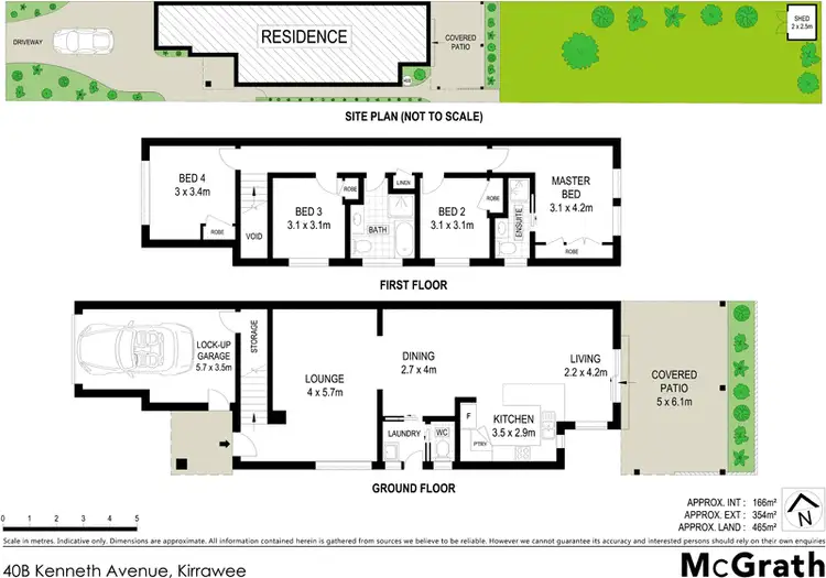 Floorplan of Homely house listing, 40B Kenneth Avenue, Kirrawee NSW 2232