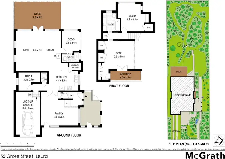 Floorplan of Homely house listing, 55 Grose Street, Leura NSW 2780