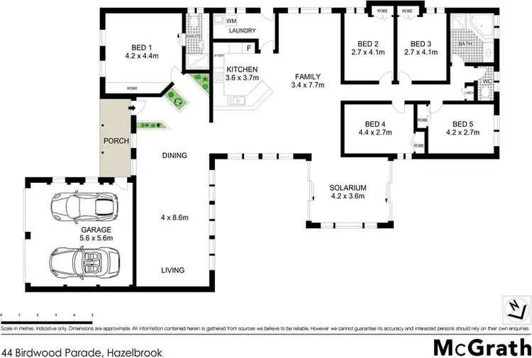 Floorplan of Homely house listing, 44 Birdwood Parade, Hazelbrook NSW 2779