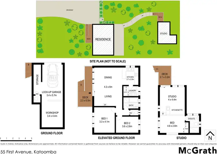 Floorplan of Homely house listing, 55 First Avenue, Katoomba NSW 2780