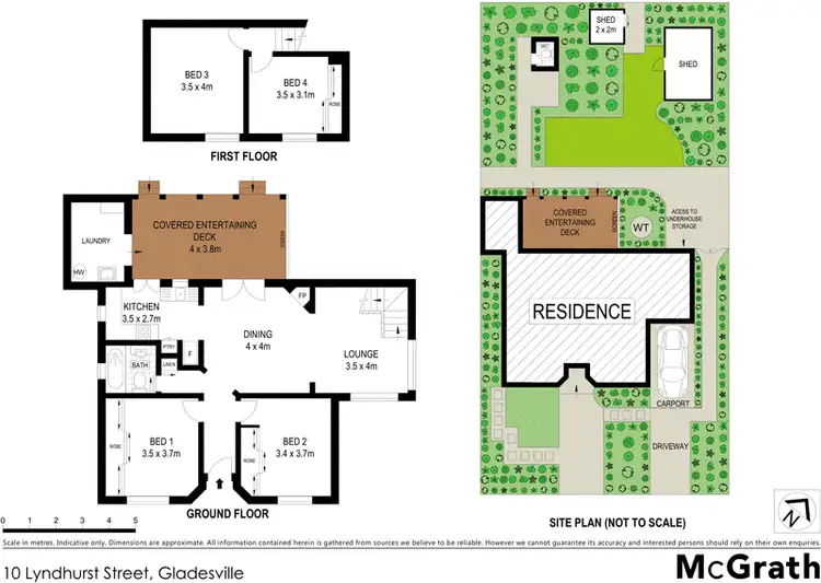 Floorplan of Homely house listing, 10 Lyndhurst Street, Gladesville NSW 2111