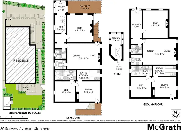 Floorplan of Homely house listing, 50 Railway Avenue, Stanmore NSW 2048