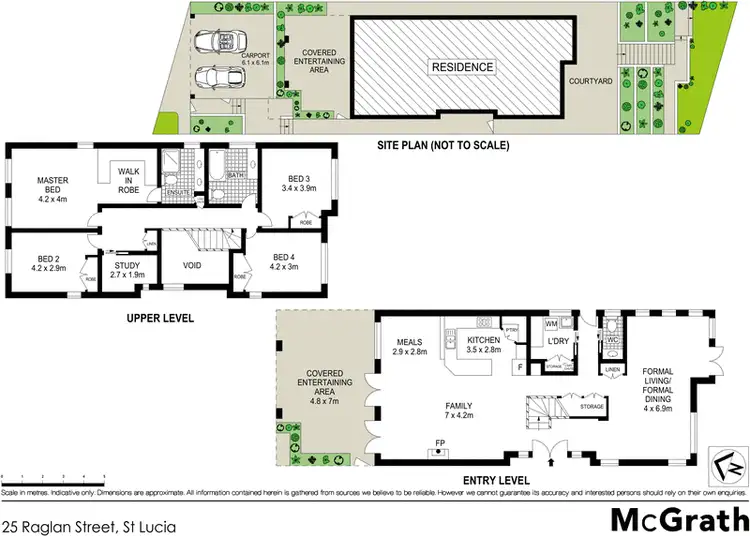 Floorplan of Homely house listing, 25 Raglan Street, St Lucia QLD 4067