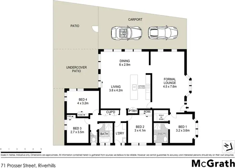 Floorplan of Homely house listing, 71 Prosser Street, Riverhills QLD 4074
