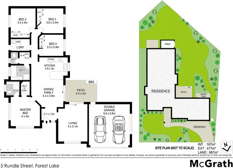 Floorplan of Homely house listing, 5 Rundle Street, Forest Lake QLD 4078