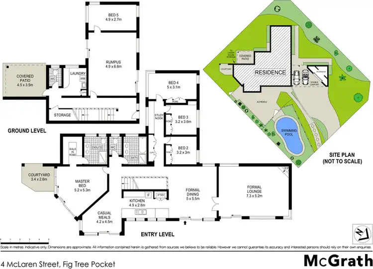 Floorplan of Homely house listing, 4 McLaren Street, Fig Tree Pocket QLD 4069