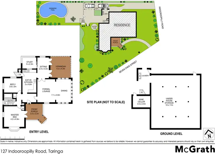 Floorplan of Homely house listing, 127 Indooroopilly Road, Taringa QLD 4068