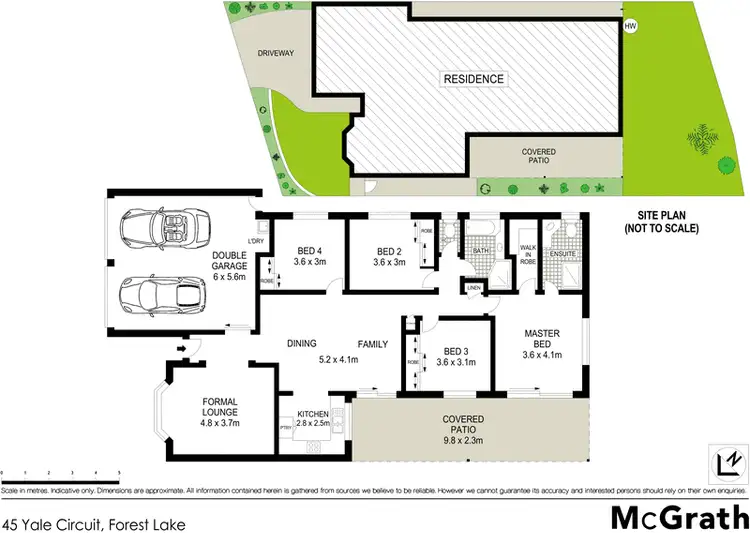 Floorplan of Homely house listing, 45 Yale Circuit, Forest Lake QLD 4078