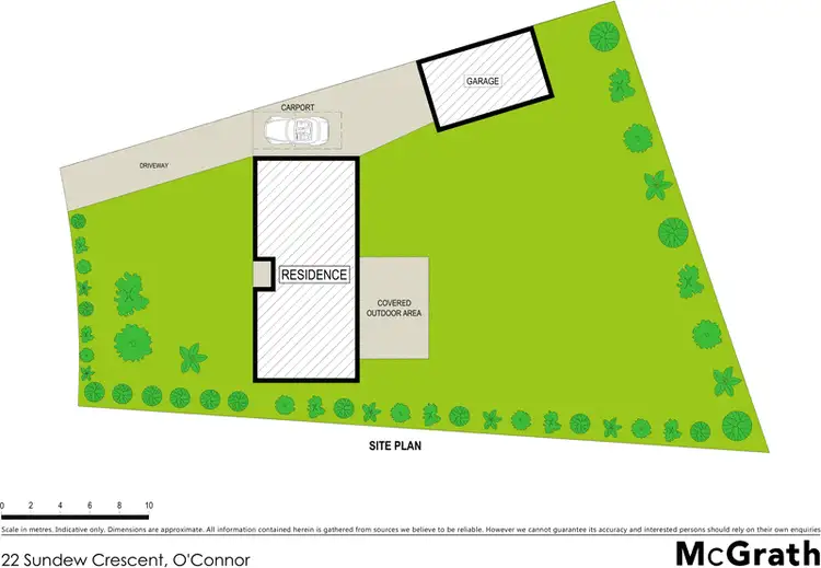 Floorplan of Homely house listing, 22 Sundew Crescent, O'connor ACT 2602