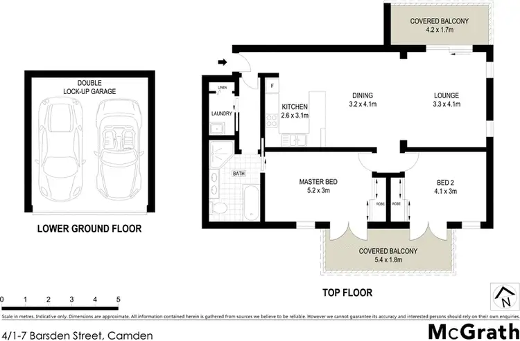 Floorplan of Homely unit listing, 4/1 Barsden Street, Camden NSW 2570