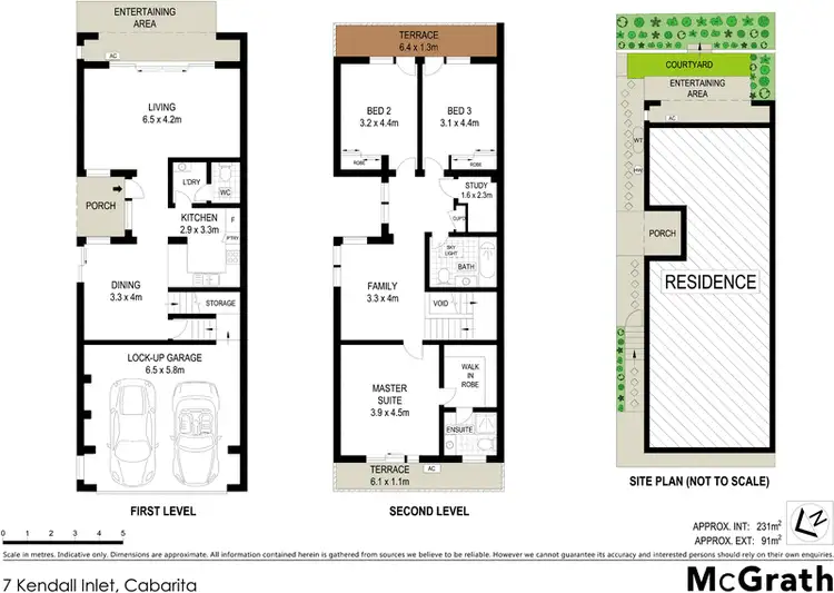 Floorplan of Homely townhouse listing, 7 Kendall Inlet, Cabarita NSW 2137
