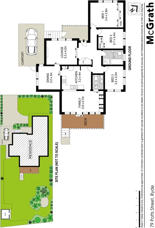 Floorplan of Homely house listing, 79 Potts Street, Ryde NSW 2112