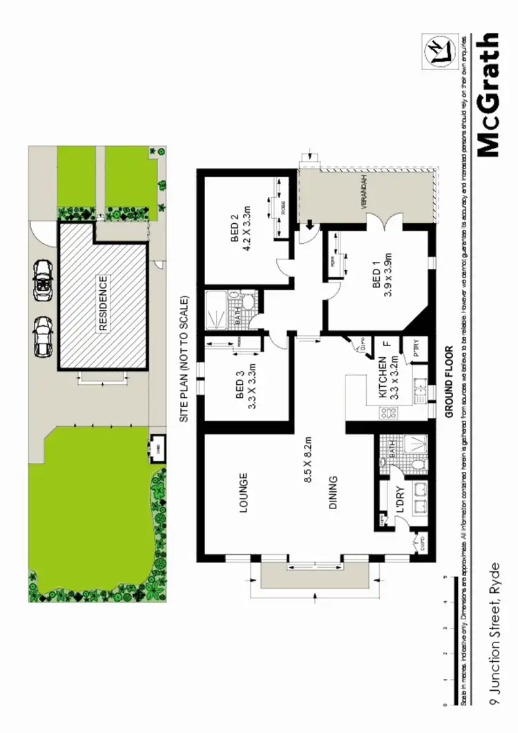 Floorplan of Homely house listing, 9 Junction Street, Ryde NSW 2112