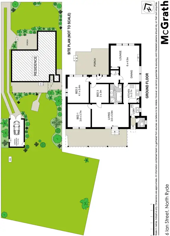 Floorplan of Homely house listing, 6 Ian Street, North Ryde NSW 2113