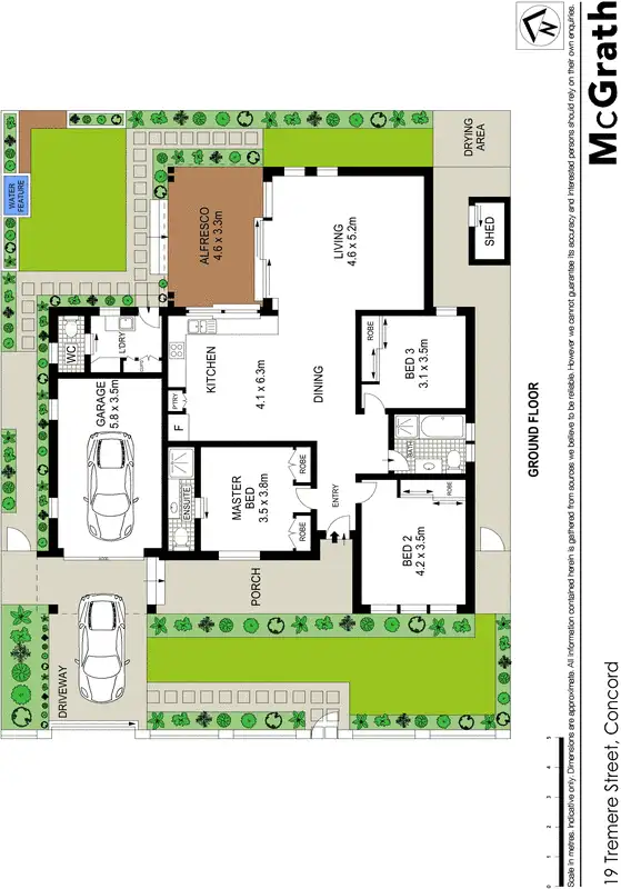 Floorplan of Homely house listing, 19 Tremere Street, Concord NSW 2137