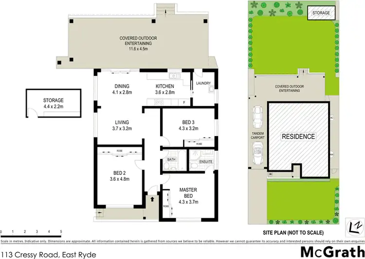 Floorplan of Homely house listing, 113 Cressy Road, East Ryde NSW 2113
