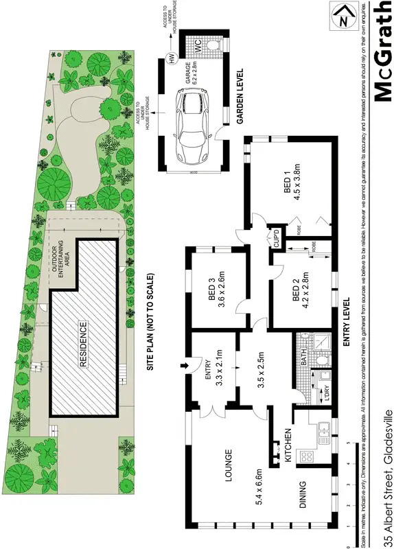 Floorplan of Homely house listing, 35 Albert Street, Gladesville NSW 2111