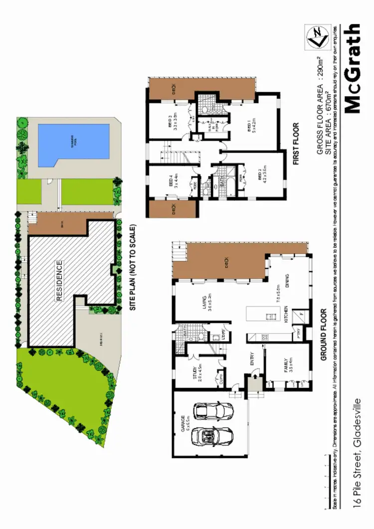 Floorplan of Homely house listing, 16 Pile Street, Gladesville NSW 2111
