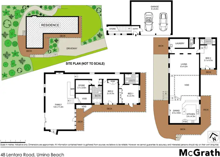 Floorplan of Homely house listing, 48 Lentara Road, Umina Beach NSW 2257
