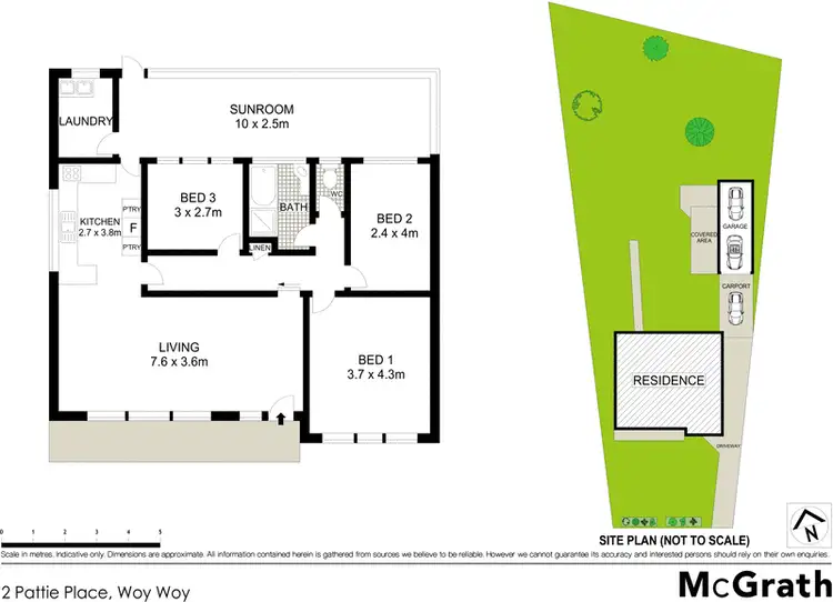 Floorplan of Homely house listing, 2 Pattie Place, Woy Woy NSW 2256