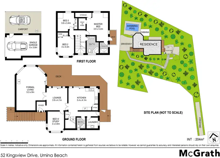 Floorplan of Homely house listing, 52 Kingsview Drive, Umina Beach NSW 2257