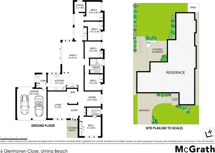 Floorplan of Homely house listing, 6 Glen Haven Close, Umina Beach NSW 2257