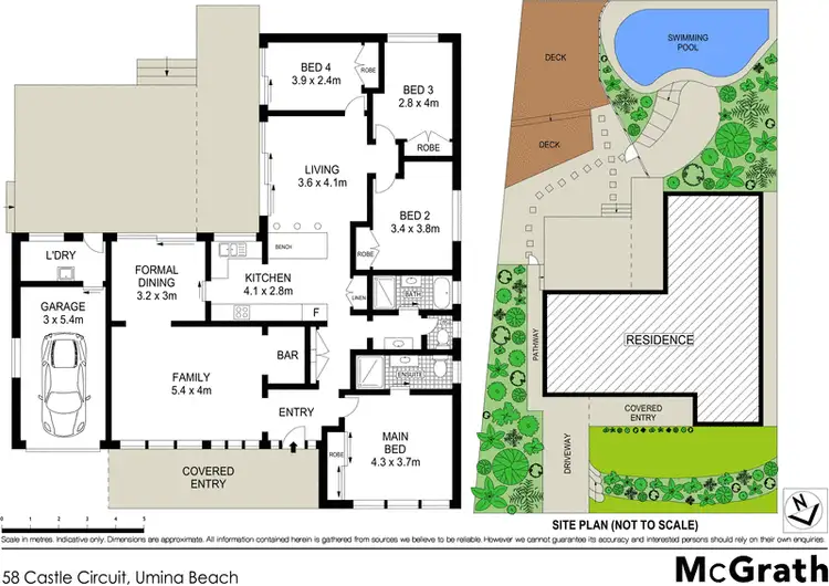Floorplan of Homely house listing, 58 Castle Circuit, Umina Beach NSW 2257