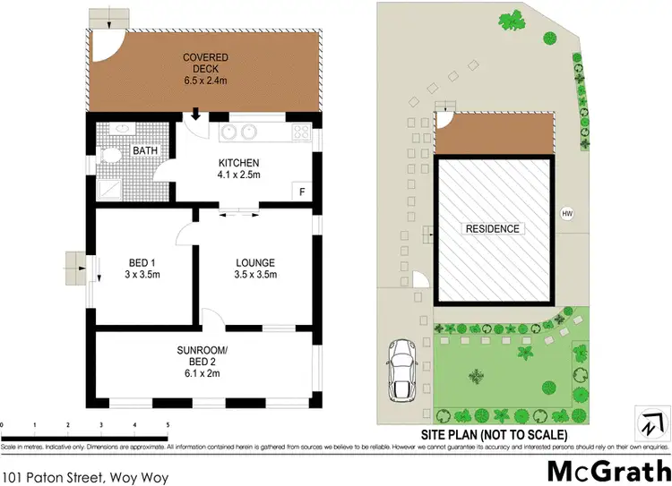 Floorplan of Homely house listing, 101 Paton Street, Woy Woy NSW 2256