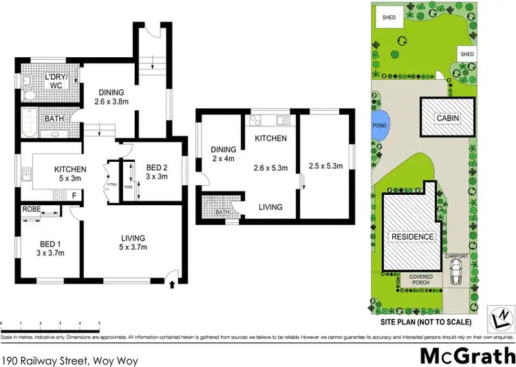 Floorplan of Homely house listing, 190 Railway Street, Woy Woy NSW 2256