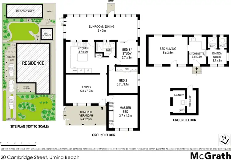 Floorplan of Homely house listing, 20 Cambridge Street, Umina Beach NSW 2257