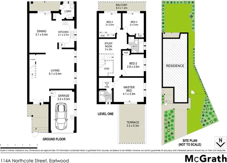 Floorplan of Homely house listing, 114A Northcote Street, Earlwood NSW 2206