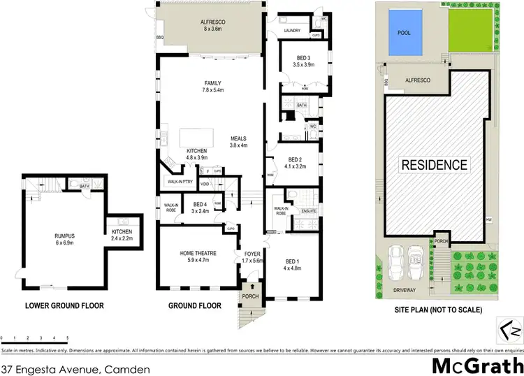 Floorplan of Homely house listing, 37 Engesta Avenue, Camden NSW 2570