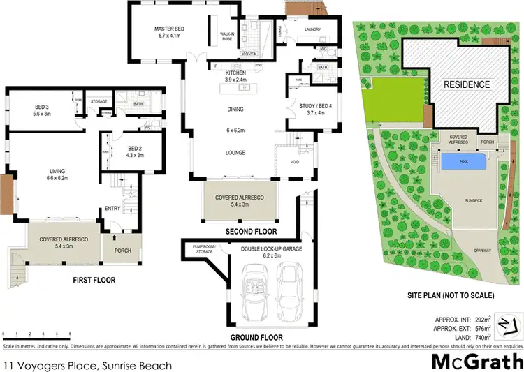 Floorplan of Homely house listing, 11 Voyagers Place, Sunrise Beach QLD 4567