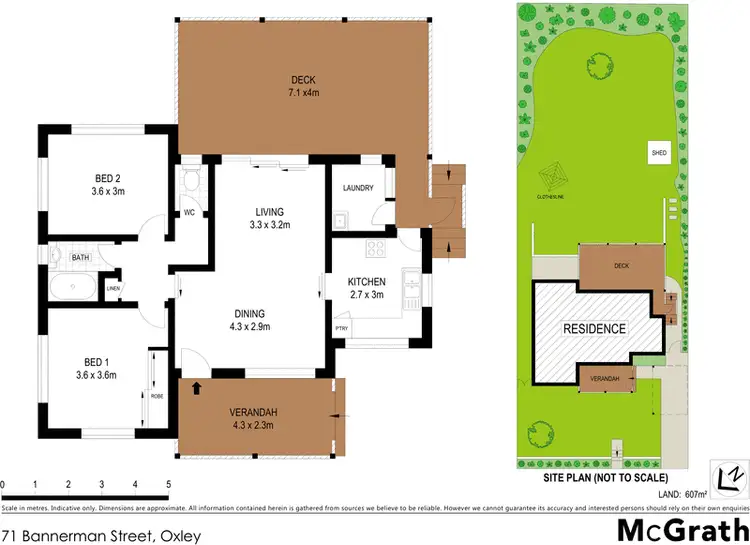 Floorplan of Homely house listing, 71 Bannerman Street, Oxley QLD 4075