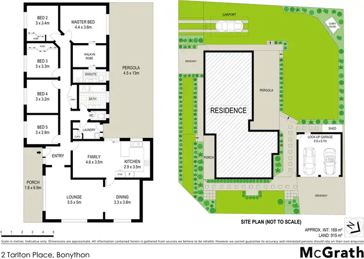 Floorplan of Homely house listing, 2 Tarlton Place, Bonython ACT 2905