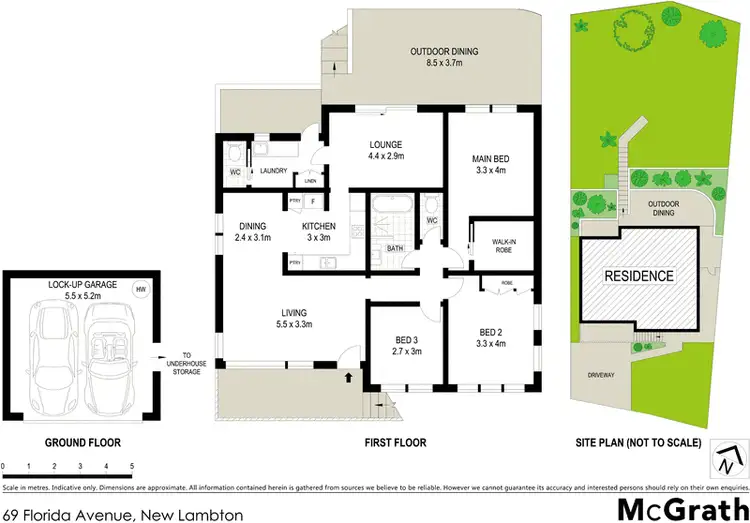 Floorplan of Homely house listing, 69 Florida Avenue, New Lambton NSW 2305