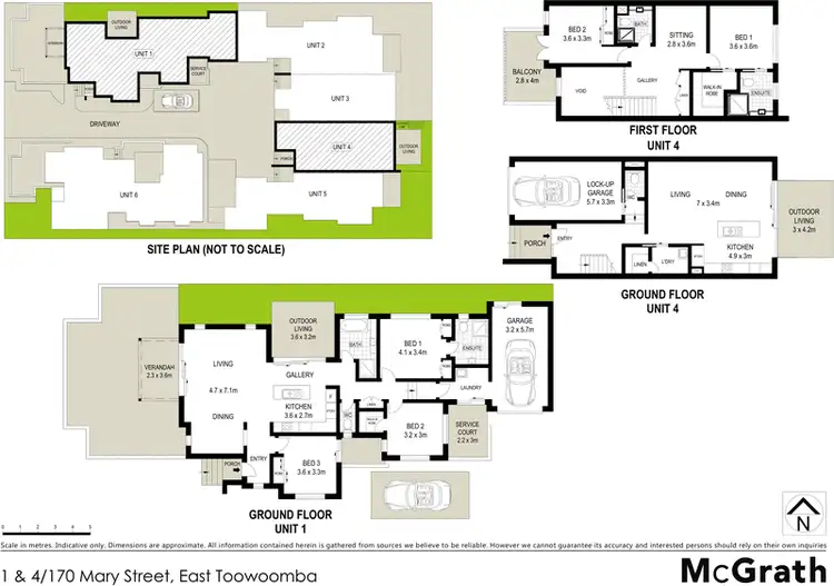 Floorplan of Homely townhouse listing, 4/170 Mary Street, East Toowoomba QLD 4350