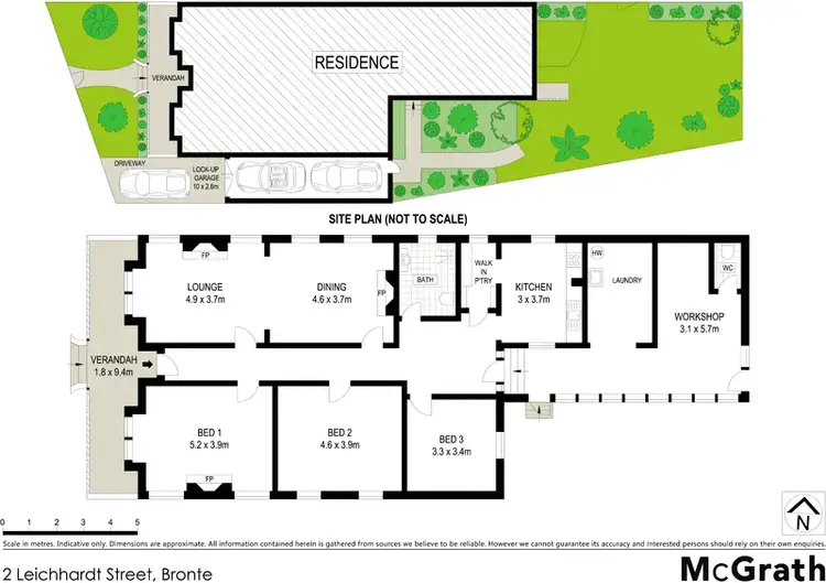 Floorplan of Homely house listing, 2 Leichhardt Street, Bronte NSW 2024